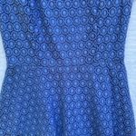 Isaac Mizrahi  Royal Blue Textured Blouse Photo 6