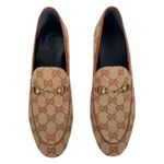 Gucci Jordaan GG Monogram Horsebit Loafer Ruggine Rust Size 40.5 Photo 3