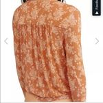 Free People Intimately Brown Floral Bodysuit Women Size S Photo 2