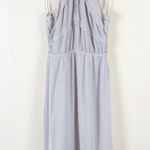 Elliatt Size XS Taupe Elation Ruffle Midi Dress Photo 4