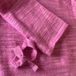 J.Crew Alpaca Blend Tie-sleeve Marled Pink Sweater Size Small Photo 10