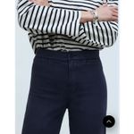 Madewell  Emmett Wide Leg Crop Blue Pants, size 31, Welt Pocket Edition, MSRP $98 Photo 15
