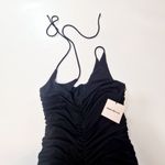 superdown  Bethany Ruched Jumpsuit in Black Small Photo 6