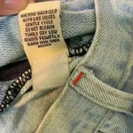 Mountain Lake Vintage denim short sz 12 mom short modest cargo midlength Photo 3