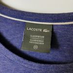 Urban Outfitters Lacoste Sleepwear T Shirt Classic Basic Pocket Tee Short Sleeve Cotton Solid Photo 3