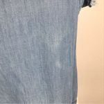 BP  Chambray ruffle apron strap crop tank top S Photo 6