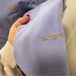 The North Face  Apex Bionic Soft‎ Shell Hooded Periwinkle Blue Jacket Full Zip S Photo 2