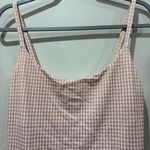 ANDIE Size Large The Amalfi One-Piece Swim Dress in Peach Houndstooth Modest Photo 2