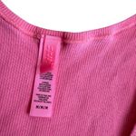 SKIMS  Women’s Size M Cotton Rib Tank Sugar Pink‎ Crop Top Simple Basic Staple Photo 2