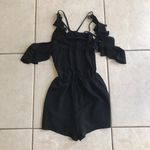 Lulus Open Back & Shoulder Romper Photo 0