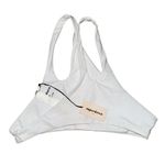 superdown  NWT misty bikini top white strappy women’s size medium Photo 5