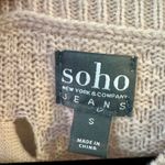 New York And Company Knit Pink Sweater Top Small Photo 1