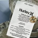Hurley Camo Long Sleeve Button Down Hooded Shacket Jacket Shirt Photo 8