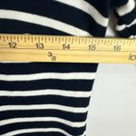 Talbots  Petites P Navy White Striped Embroidered Dress Coastal Preppy Old Money Photo 5