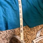 Lane Bryant  Teal Peplum Top Crochet Detail Short Sleeve Green Plus Size 22/24‎ Photo 3