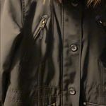 1 Madison  Black Parka Size Small Gently Worn Photo 3