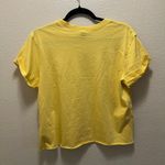 Wild Fable Yellow Short Sleeve Cut Off Crop Top Cropped T-Shirt Size Small Photo 5