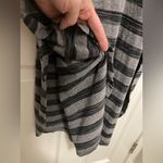 Alfani Intimates Gray Striped Sleeveless Racerback Maxi Dress Size M Photo 4