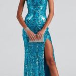 Windsor Sequin Prom Dress Photo 0