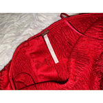 Free People NEW  Foolish Heart Midi Dress Red Dahlia Combo Sz XS Photo 3