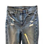 American Eagle Highest Rise Jegging Women’s 8 Distressed Skinny Jeans Frayed Hem Photo 1