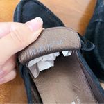 AGL • Buckle Flat loafer moccasin slip on black suede leather driving moc Size 9 Photo 6