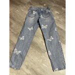 PacSun  Women's Ultra High‎ Rise Slim Fit Butterfly Jeans  Blue Size 23 Z-340 Photo 6