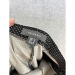 Primark Women's Micro Dotted Pants Black Size 8 Side Zip Straight Slim Photo 4