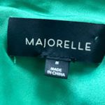 Majorelle Revolve Laurena Mini Dress in Green Satin Size Medium Homecoming Photo 8