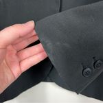 Norma Kamali Suit Jacket Blazer Single Breasted Size 18 Black Notched Lapel Photo 12