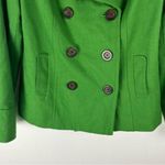 Old Navy  Green Wool Blend Double Breasted Lined Long Sleeves Pea Coat Small Photo 8