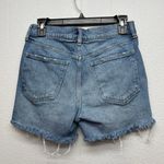 Gap Button Fly Distressed Western Coquette Chic Rodeo Cowgirl Denim Shorts Sz 26 Photo 1