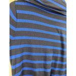 Ralph Lauren Polo Golf Blue Stripes Long Sleeve Cowl Neck Sweater Size Large‎ Photo 7