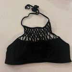 a.n.a . Women’s Black Macrame Knot Bikini Top Size 14 Photo 0