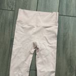 Light pink ribbed seem less leggings Photo 1