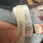 Lilypad cheetah cow skull long sleeve keyhole top Size M Photo 2