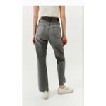 BDG Urban Outfitters Jeans Womens 24 Grey Denim Cow Boy Straight Leg High Rise Photo 2