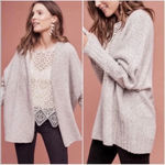 Angel of the North Anthro Alpaca Knit Cardigan Size Small Gray Photo 1