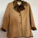 Westbound faux fur Brown women's Coat Size S Photo 0