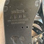 Melissa  Black Love Lip Li Studded Coastal Goth Minimalist Jelly Sandals 6 Photo 6