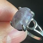 Amethyst Natural purple ring size 8.75 Photo 5