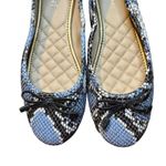 J. McLaughlin  Shoes Womens Size 8.5 Snakeskin Ballet Flats Leather Sole Photo 1