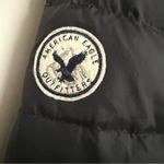 American Eagle  Outfitters Black and deep purple lining with hood jacket Photo 2