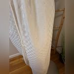 Givenchy Intimates Full Length Slit Nightgown Lace Trim Strappy Size Lg Ivory Photo 7