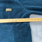KAVU  Fleece Pullover‎ Quarter Zip Sherpa Jacket Outdoor Cozy Blue Large Travel Photo 4