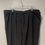 Torrid High Rise Pull on Tapered Black Slacks Elastic Waist Size 2 Photo 7
