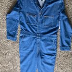 Lee Union-Alls Denim Jumpsuit Women’s M Photo 1