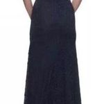La Femme NEW Off-the-Shoulder Ruched Lace Gown in Navy Size 8 Women’s Photo 1