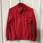 The North Face Red Women's Quarter-Zip Pullover Photo 0