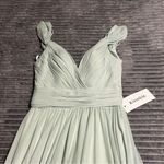 Kleinfeld NWT mint color bridal party dress. SIZE 4 Green Photo 1